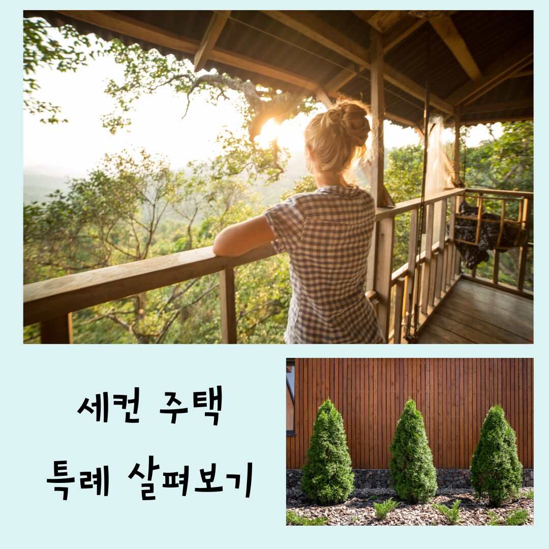 세컨주택 특례 알아보기